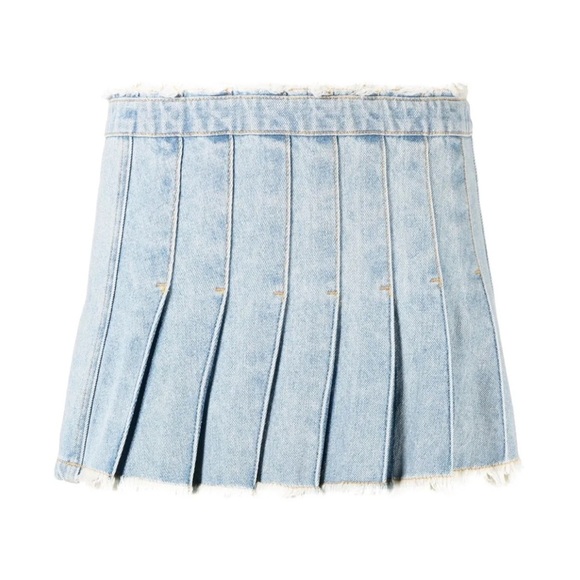 Andersson Bell pleated wrap denim skirt. Size 27. Excellent condition! - Picture 1 of 4